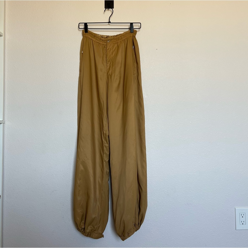 Y-3 Yohji Yamamoto Silky Gold Women’s Cargo Pants Small